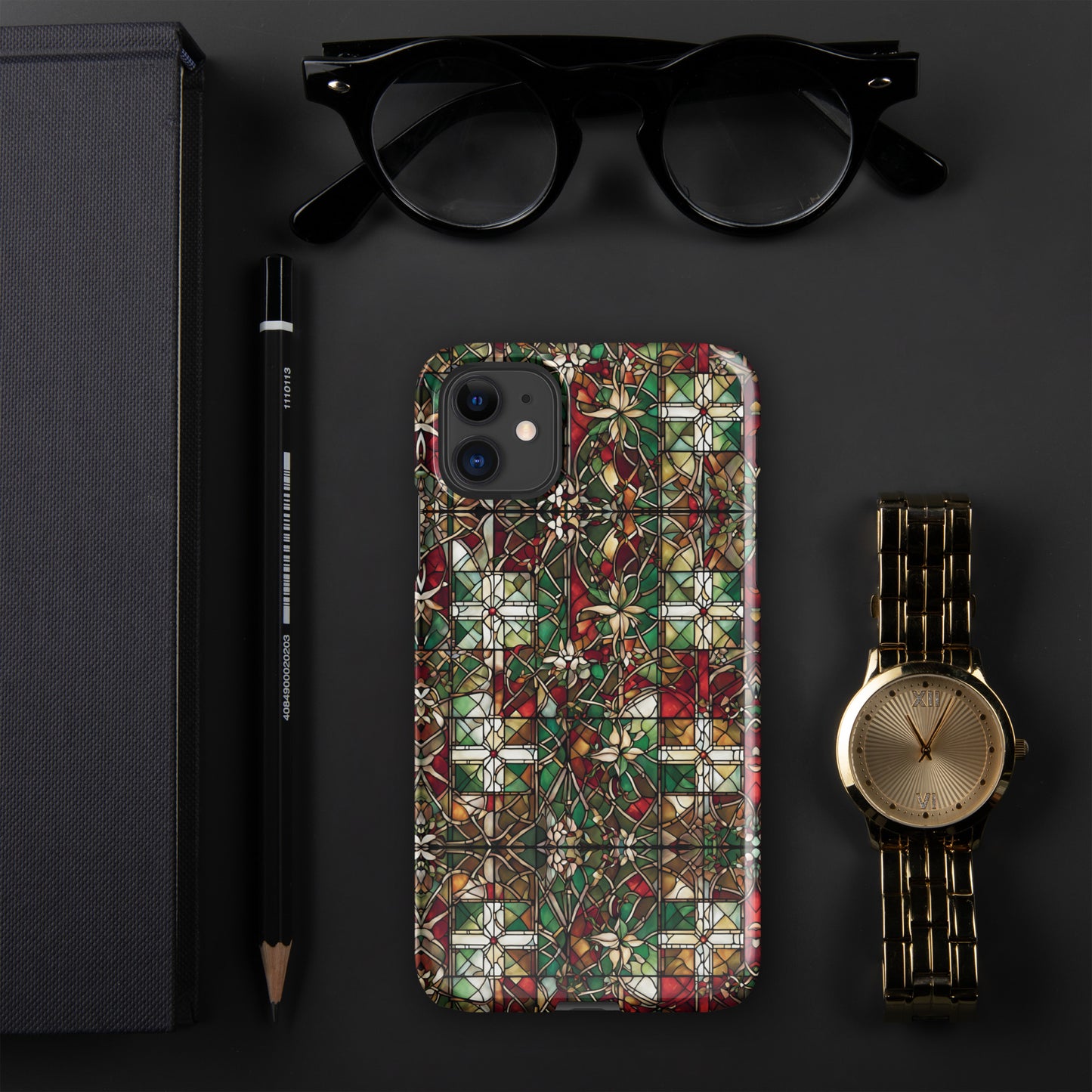 PGP Holiday Red & Green Highlands Snap Case for iPhone® – Stylish & Sleek Protection