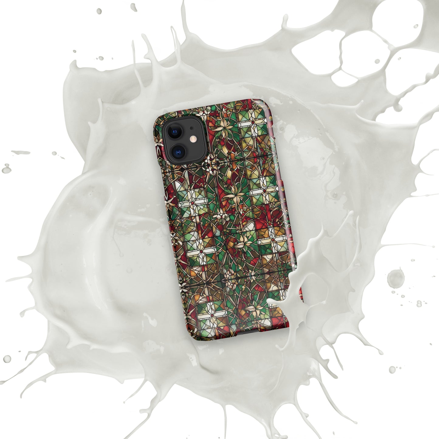 PGP Holiday Red & Green Highlands Snap Case for iPhone® – Stylish & Sleek Protection