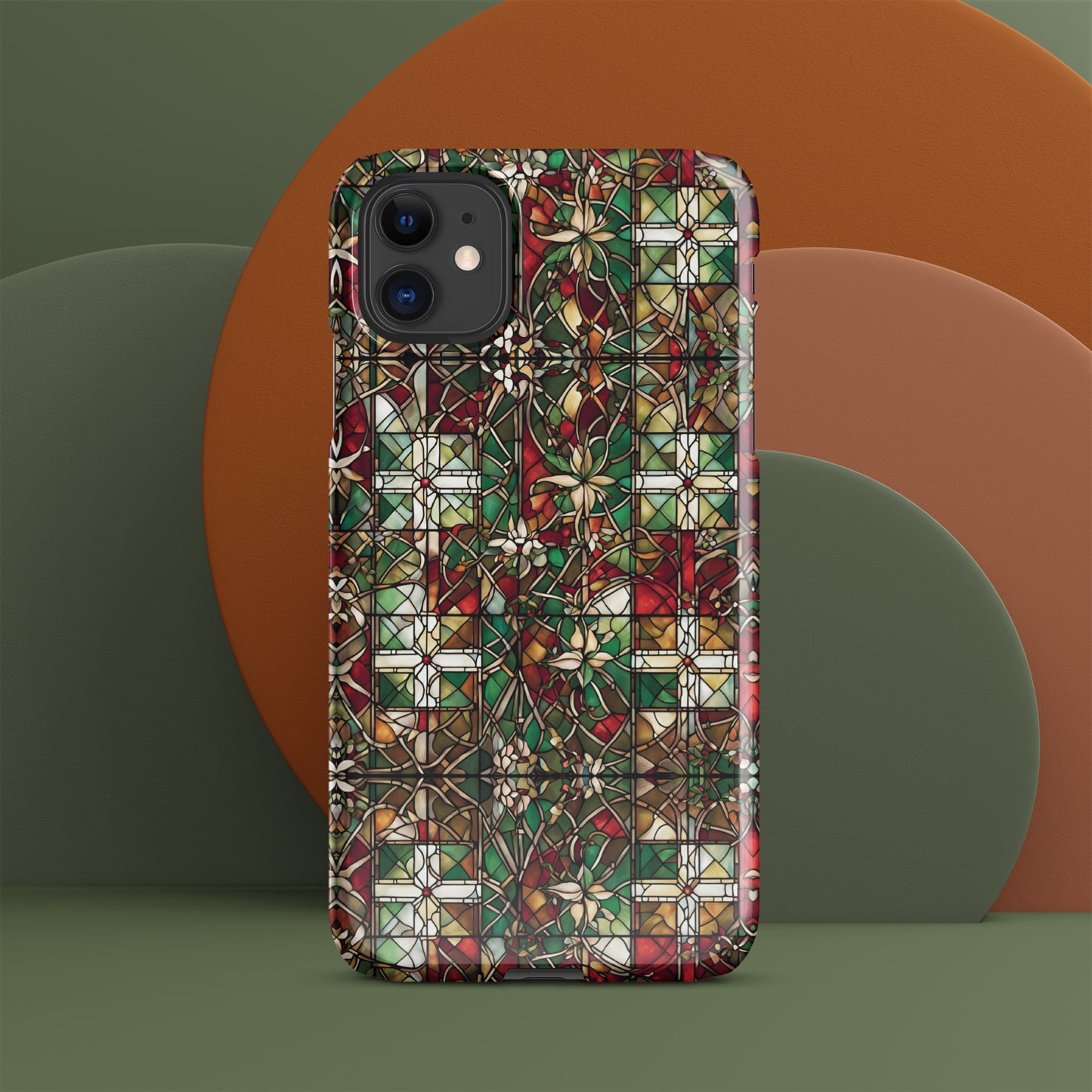 PGP Holiday Red & Green Highlands Snap Case for iPhone® – Stylish & Sleek Protection