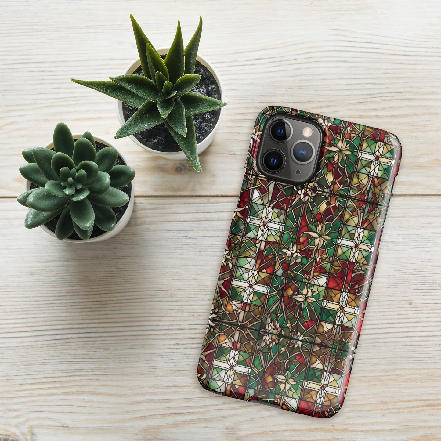 PGP Holiday Red & Green Highlands Snap Case for iPhone® – Stylish & Sleek Protection