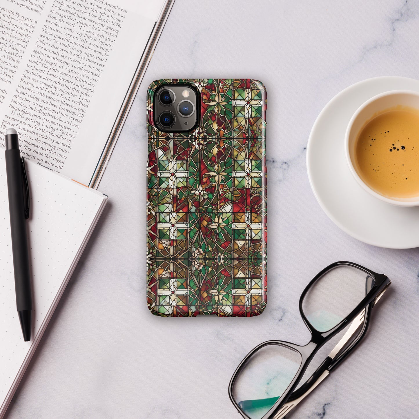PGP Holiday Red & Green Highlands Snap Case for iPhone® – Stylish & Sleek Protection