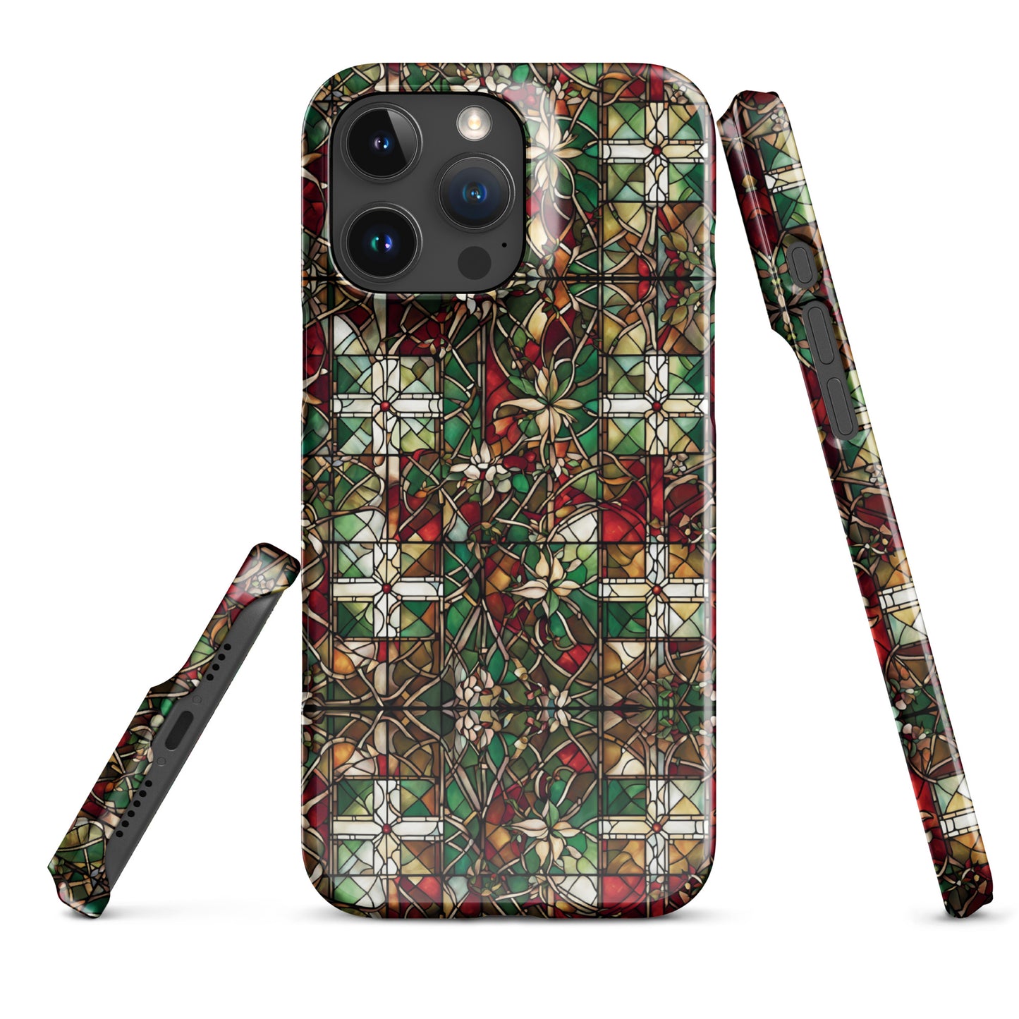 PGP Holiday Red & Green Highlands Snap Case for iPhone® – Stylish & Sleek Protection