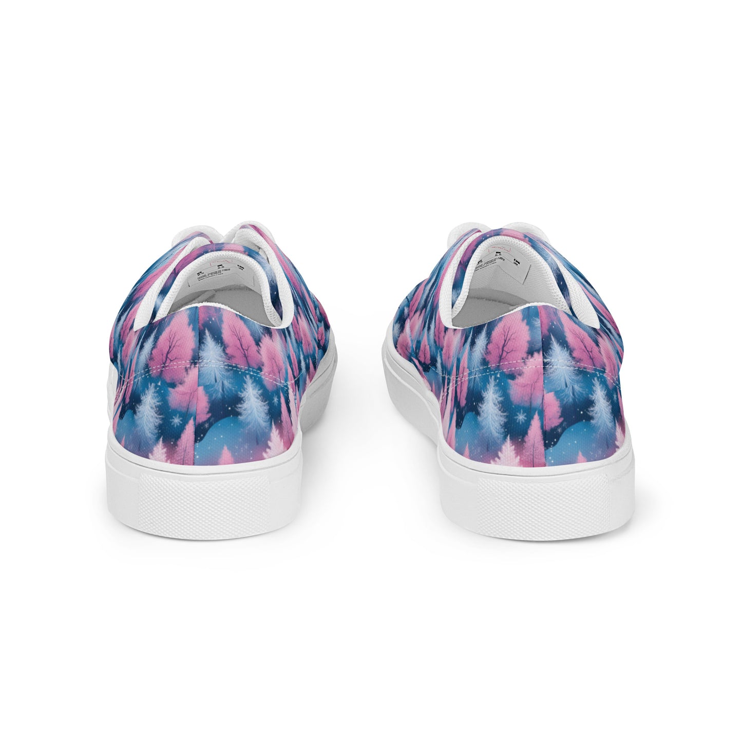 PGP Holiday Candy Gleam Women’s Lace-Up Canvas Shoes – Festive Comfort & Style
