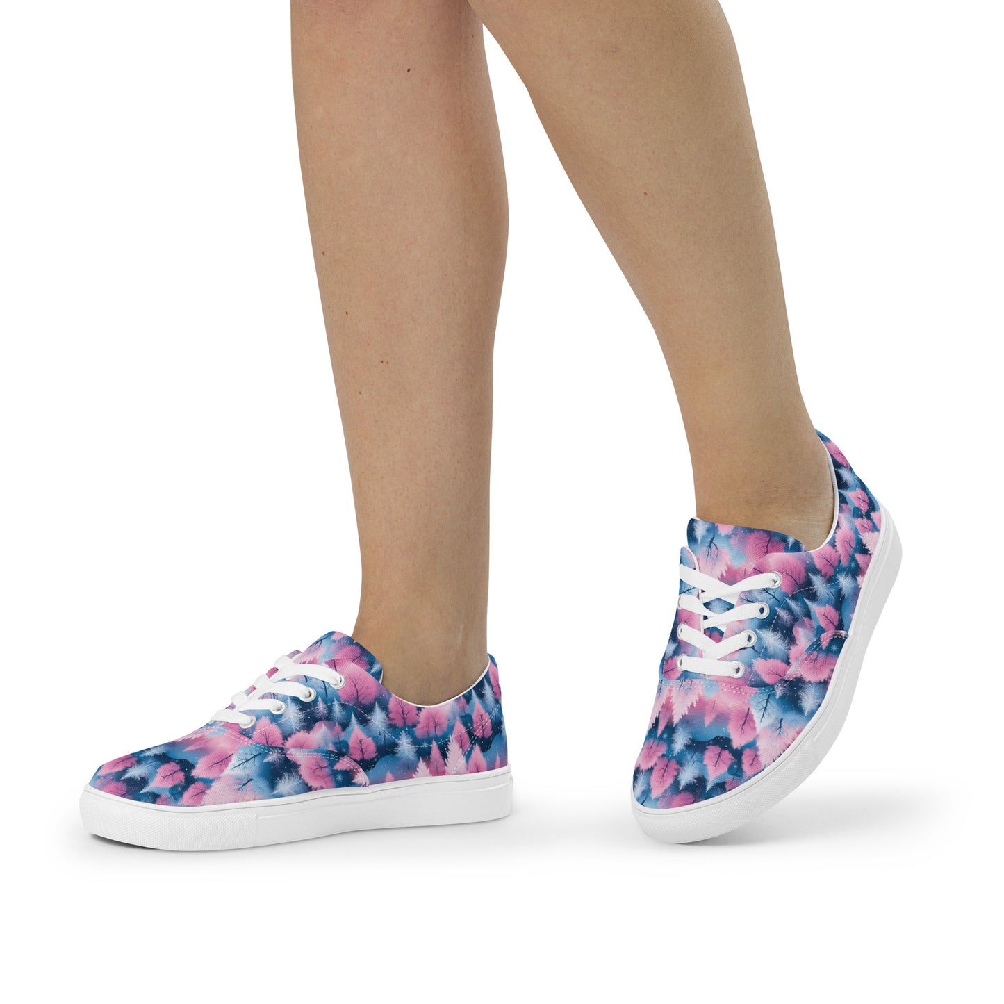 PGP Holiday Candy Gleam Women’s Lace-Up Canvas Shoes – Festive Comfort & Style