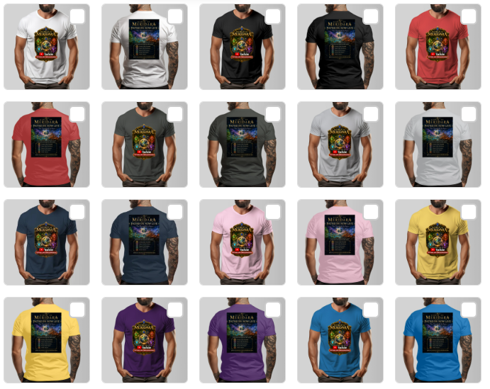 World of Meridara First Edition 2026 Collector's T-Shirt | Official Fantasy Graphic Tee | Exclusively Distributed by PGP Holiday